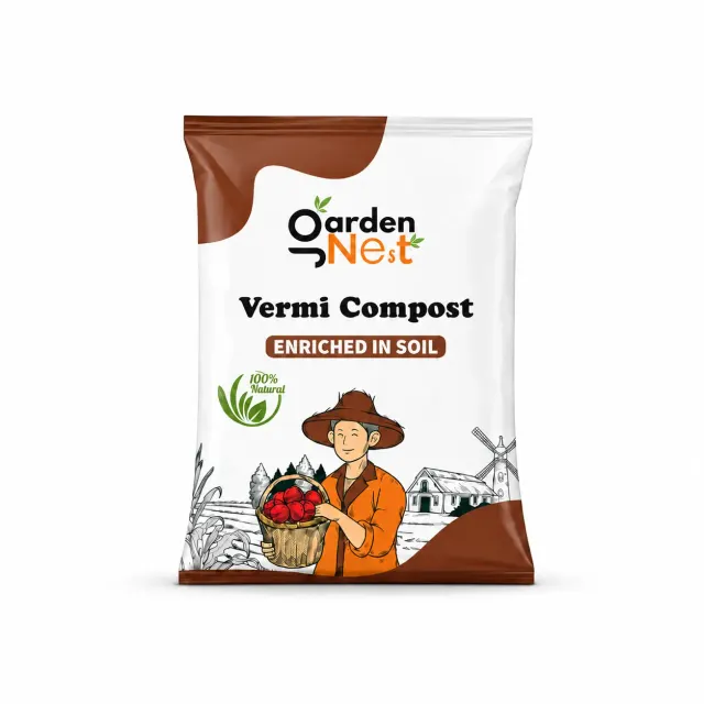 GardenNest Vermicompost for Plants | Organic Soil Enricher
